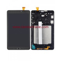 lcd assembly with frame for Samsung Galaxy Tab E 8" T377 T377A ( used , good condition)